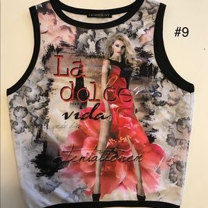 Blouse with sublimation